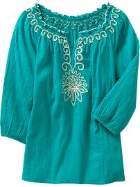Women's  Mexicali Crinkle-Gauze Tops