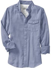 Men's Slim-Fit Oxford Shirts