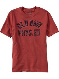 Men's Team-Style Logo Tees