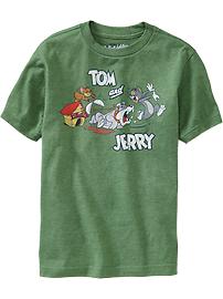 Boys Tom and Jerry Tees