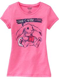 Girls Animal Graphic Tees