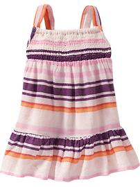 Smocked Ruffle Dresses for Baby