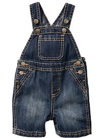 Denim Shortalls for Baby