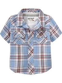 Plaid Western Shirts for Baby