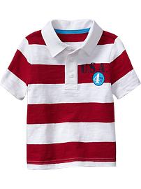 "Old Navy All-American USA" Slub Polos for Baby