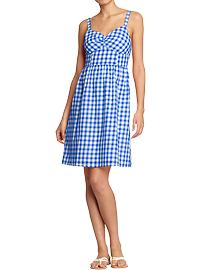 Women's Patterned Sweetheart Sundresses