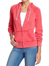 Women's French Terry Zip Hoodies