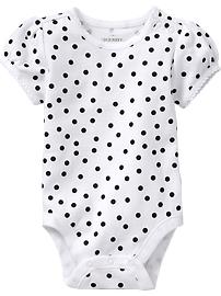 Scalloped-Trim Bodysuits for Baby