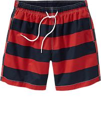 Men's Drawstring Swim Trunks