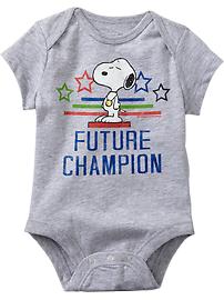 Snoopy® "Future Champion" Bodysuits for Baby