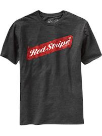 Men's Red Stripe® Beer Tees