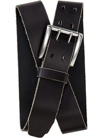 Men's Double-Prong Leather Belts