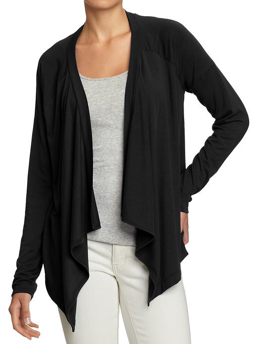 Old Navy Womens Open Front Jersey Lounge Cardigan Sweater