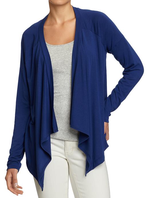 Old Navy Womens Open Front Jersey Lounge Cardigan Sweater