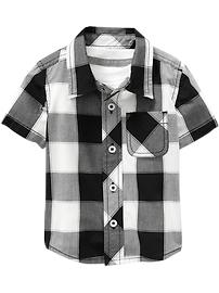 Buffalo-Check Shirts for Baby