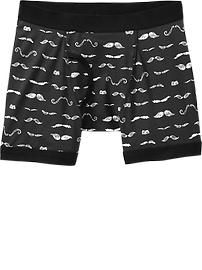 Men's Patterned Boxer-Briefs