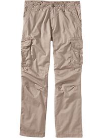 Men's Twill Loose-Fit Cargos