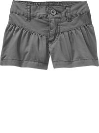 Seamed-Yoke Shorts for Baby