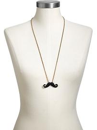 Women's Mustache Chain Necklaces
