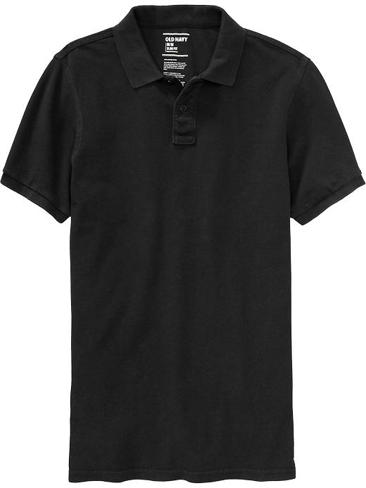 Old Navy Mens Slim Fit Pique Polos