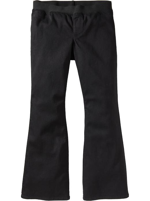 Old Navy Womens Plus Elastic Waist Flare Jeans