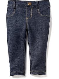 Stretch Denim Jeggings for Baby