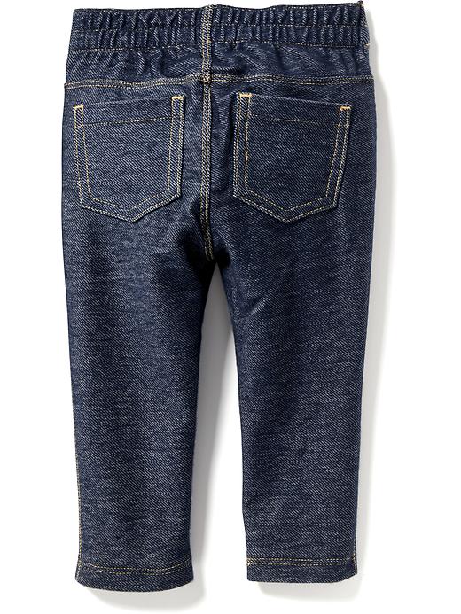 View large product image 2 of 2. Stretch Denim Jeggings for Baby