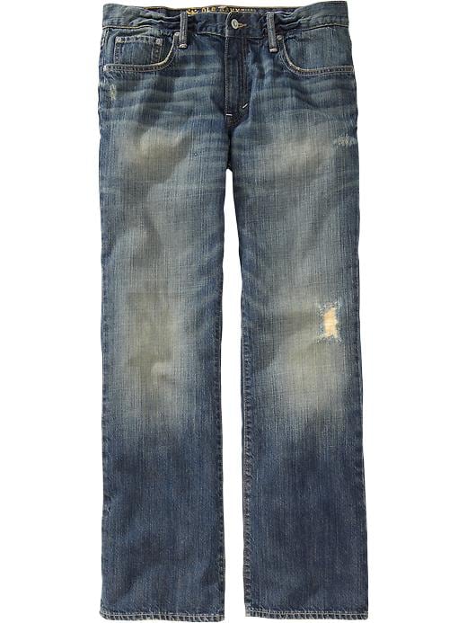 View large product image 1 of 1. Men's Premium Boot-Cut Jeans