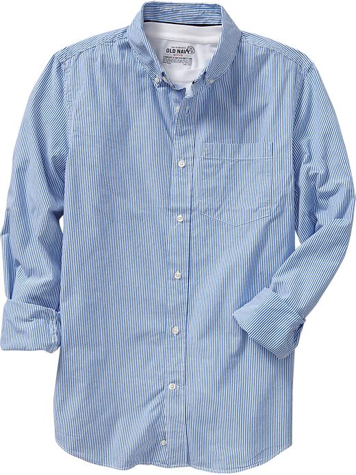 View large product image 1 of 1. Slim-Fit Classic Shirt For Men