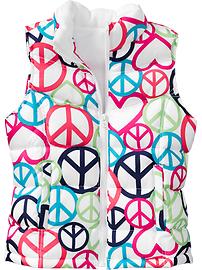 Girls Frost Free Vests