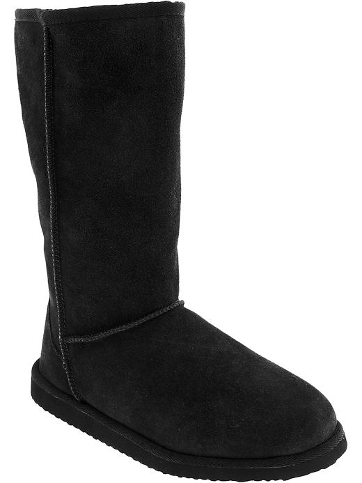 Old Navy Womens Tall Suede Boots