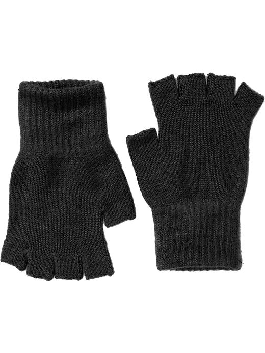 Old Navy Mens Sweater Knit Fingerless Gloves