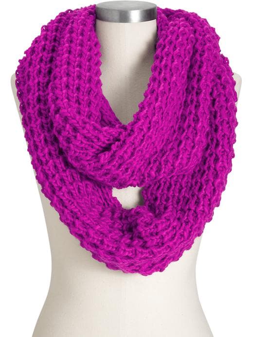 Old Navy Womens Chunky Infinity Scarves