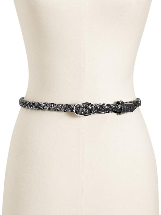 Old Navy Womens Braided Sparkle Belts