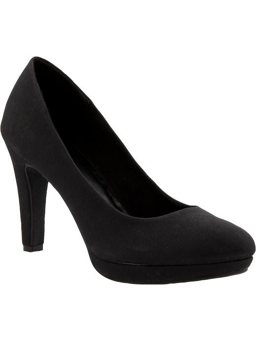 Old Navy Womens Sueded Pumps