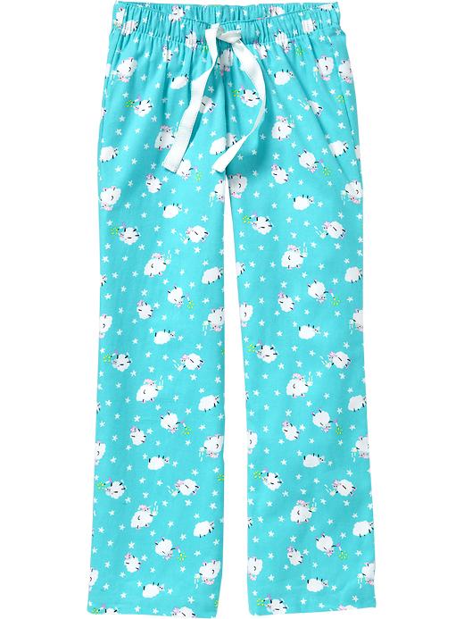 Old Navy Womens Printed Flannel PJ Pants