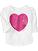 Foil Heart Graphic Tees for Baby