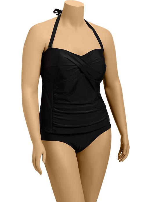 Old Navy Womens Plus Twist Front Tankini Tops
