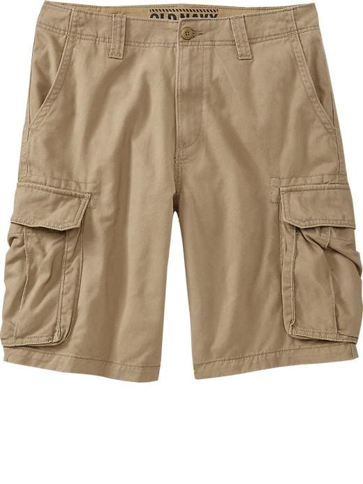 View large product image 1 of 1. Men's Broken-In Cargo Shorts (10")