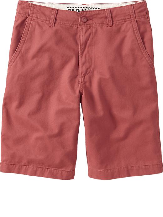 View large product image 1 of 1. Men’s Broken In Khaki Shorts (10")
