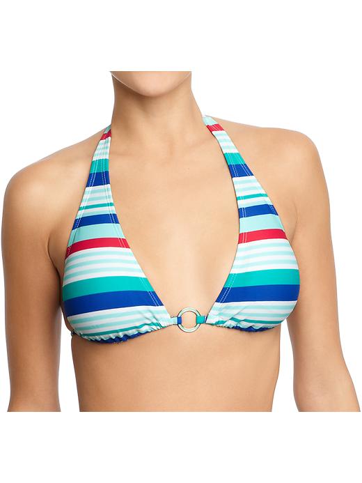 Old Navy Womens Striped O Ring Bikinis