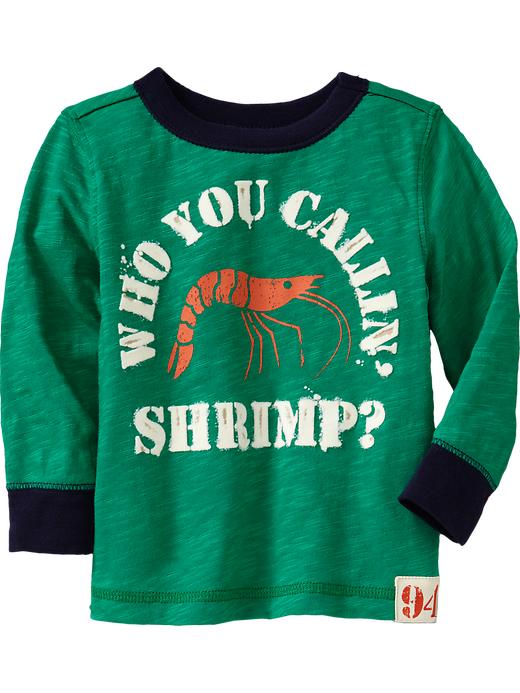 Old Navy Slub Knit Graphic Tees For Baby