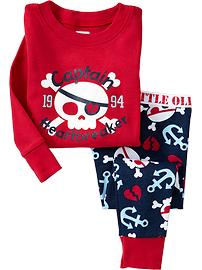 "Captain Heartbreaker" PJ Sets for Baby