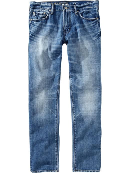View large product image 1 of 1. Built-In Flex Slim Jeans For Men
