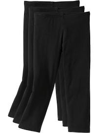 Girls Capri-Legging 3-Packs