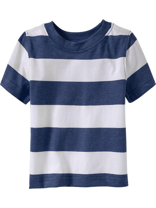 View large product image 1 of 1. Striped Crew-Neck Tees for Toddler