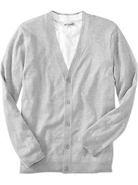 Men's Button-Front V-Neck Cardigans