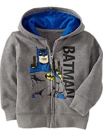 DC Comics Superhero Hoodies for Baby