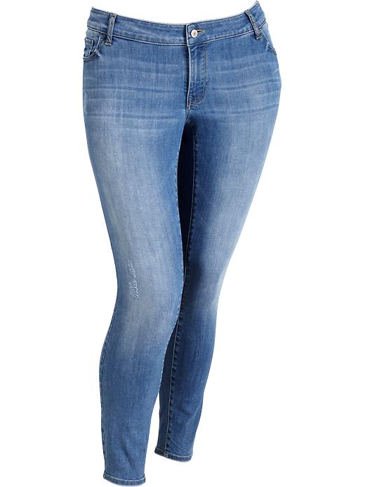 Old Navy Womens Plus The Rockstar Distressed Jeggings