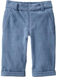 Sueded Jersey Pants for Baby
